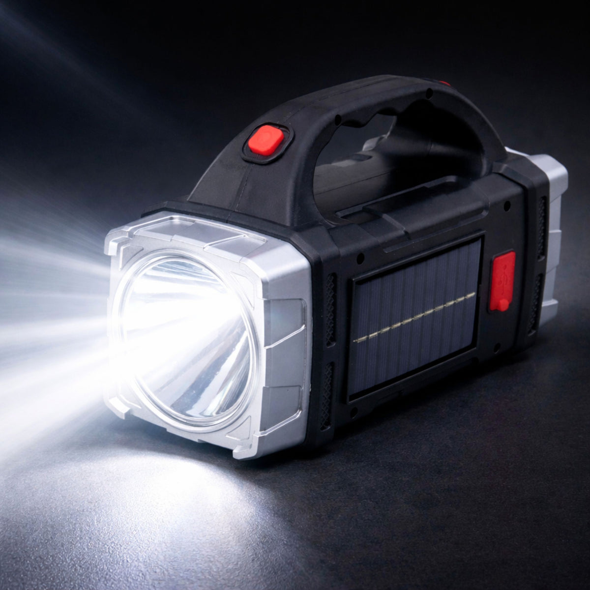 Hb-1678 38w Multifunctional Wide-angle Led Solar Flashlight