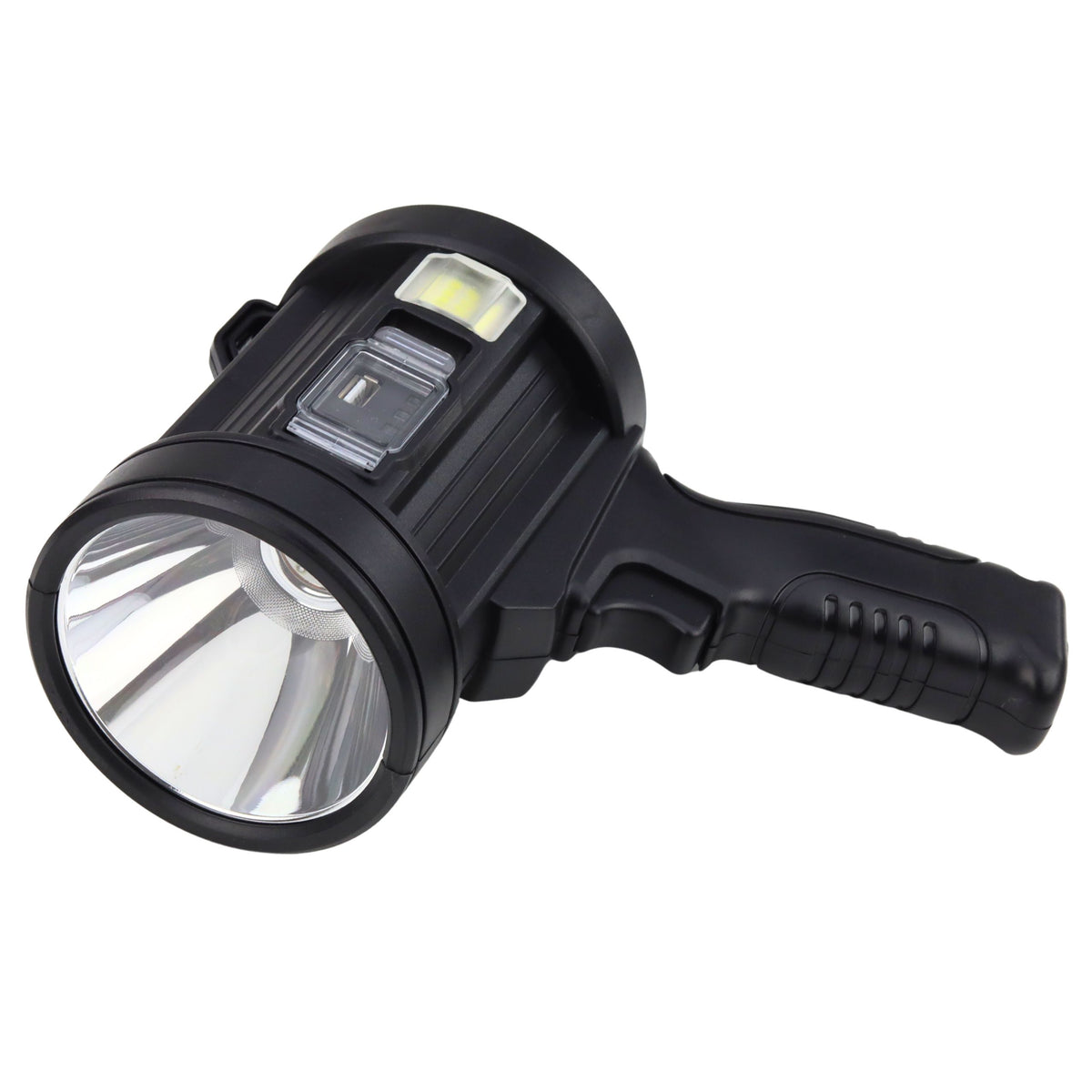 Linterna reflectora solar LED 6 modos Powerbank Filtros intercambiables