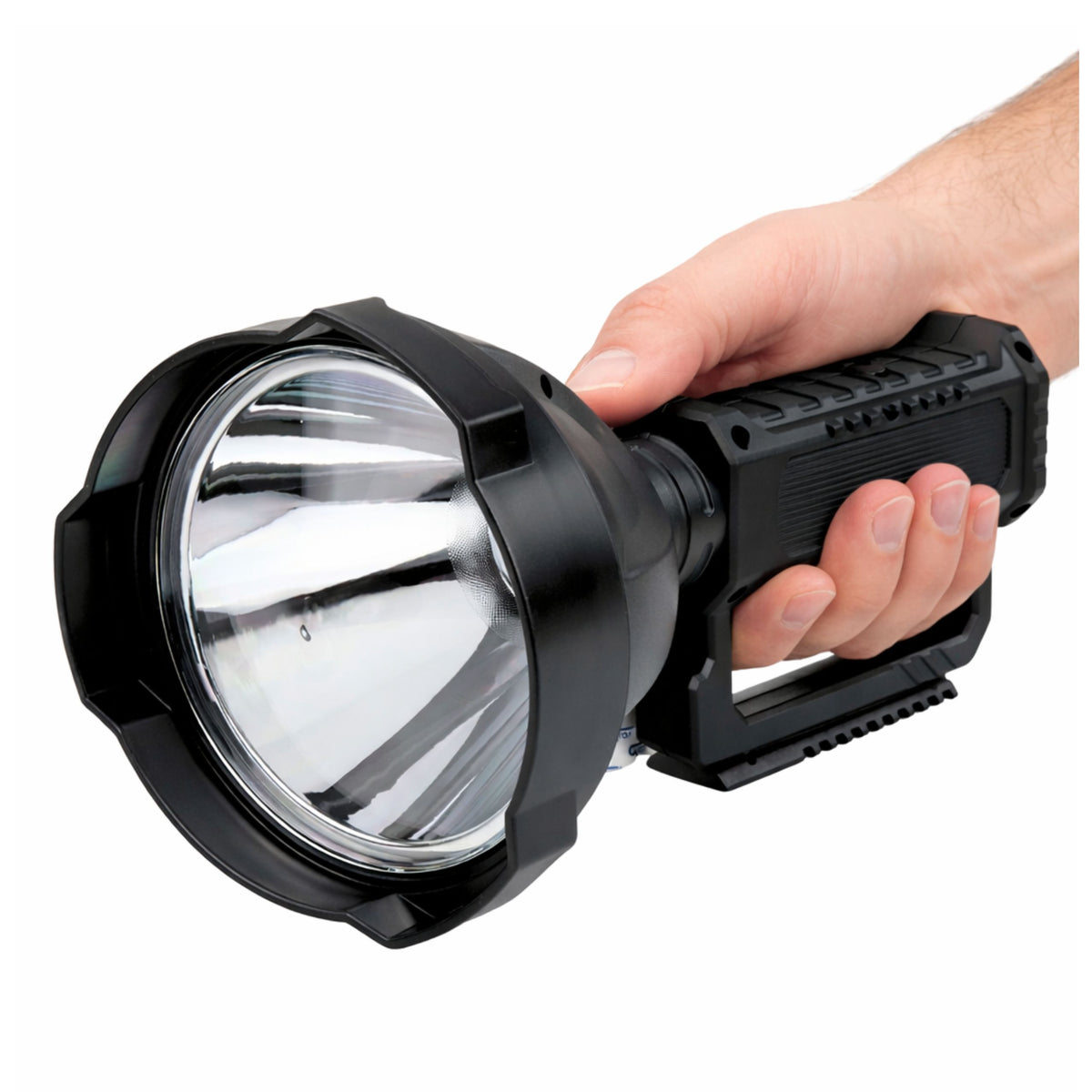 Large Flashlight Spotlight With Tripod Led Searchlight W5120 Powerbank 31 Cm