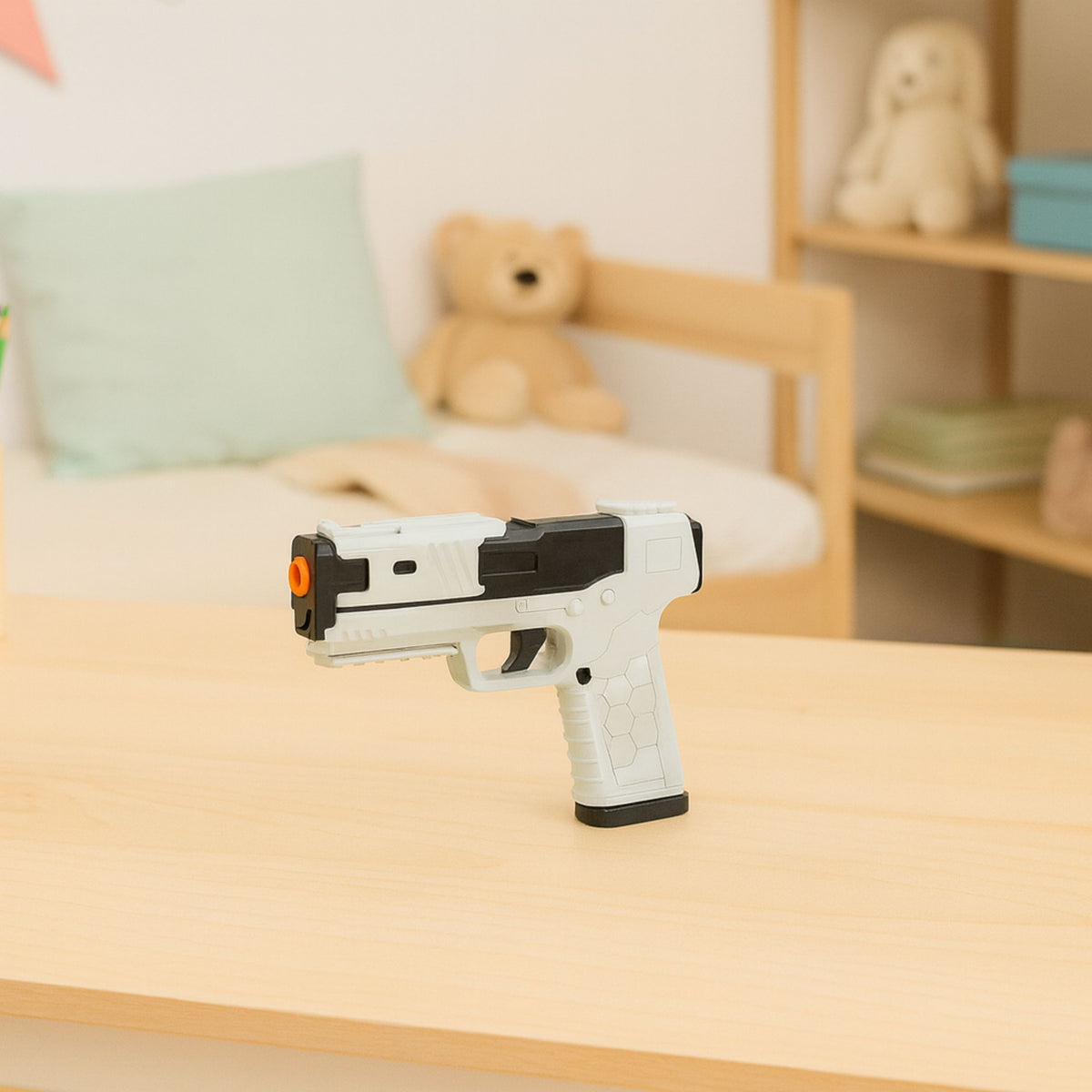 Toy Gun Foam Cartridges Ammunition Shells White