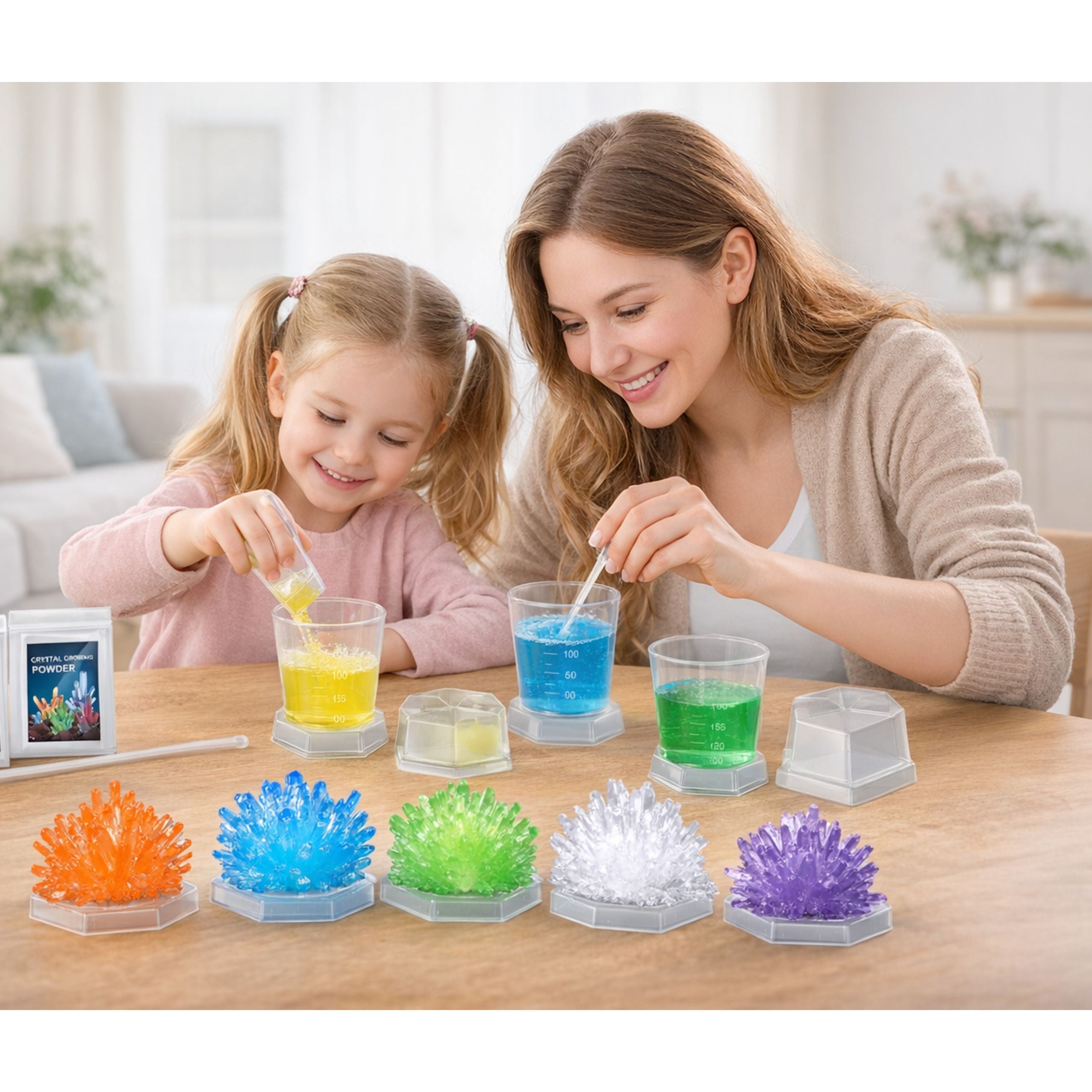 Diy Crystal Growing Creative Experiment Kit