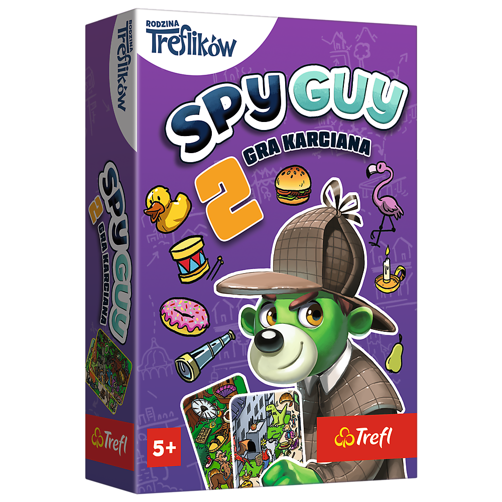 Game - Spy Guy Card Game 2 Of Trefl 02817