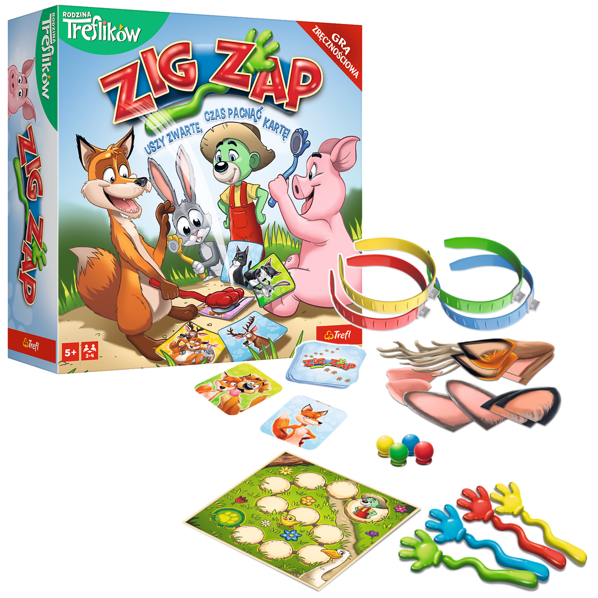 Game - Zig Zap Treflik Family Trefl 02821
