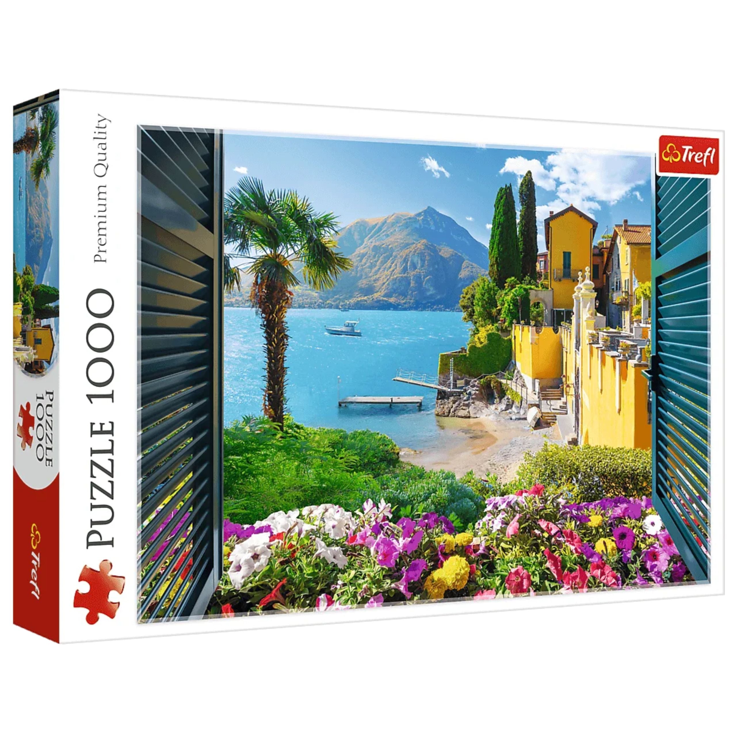 Puzzle - 1000 - View Of Lake Como Trefl 10951