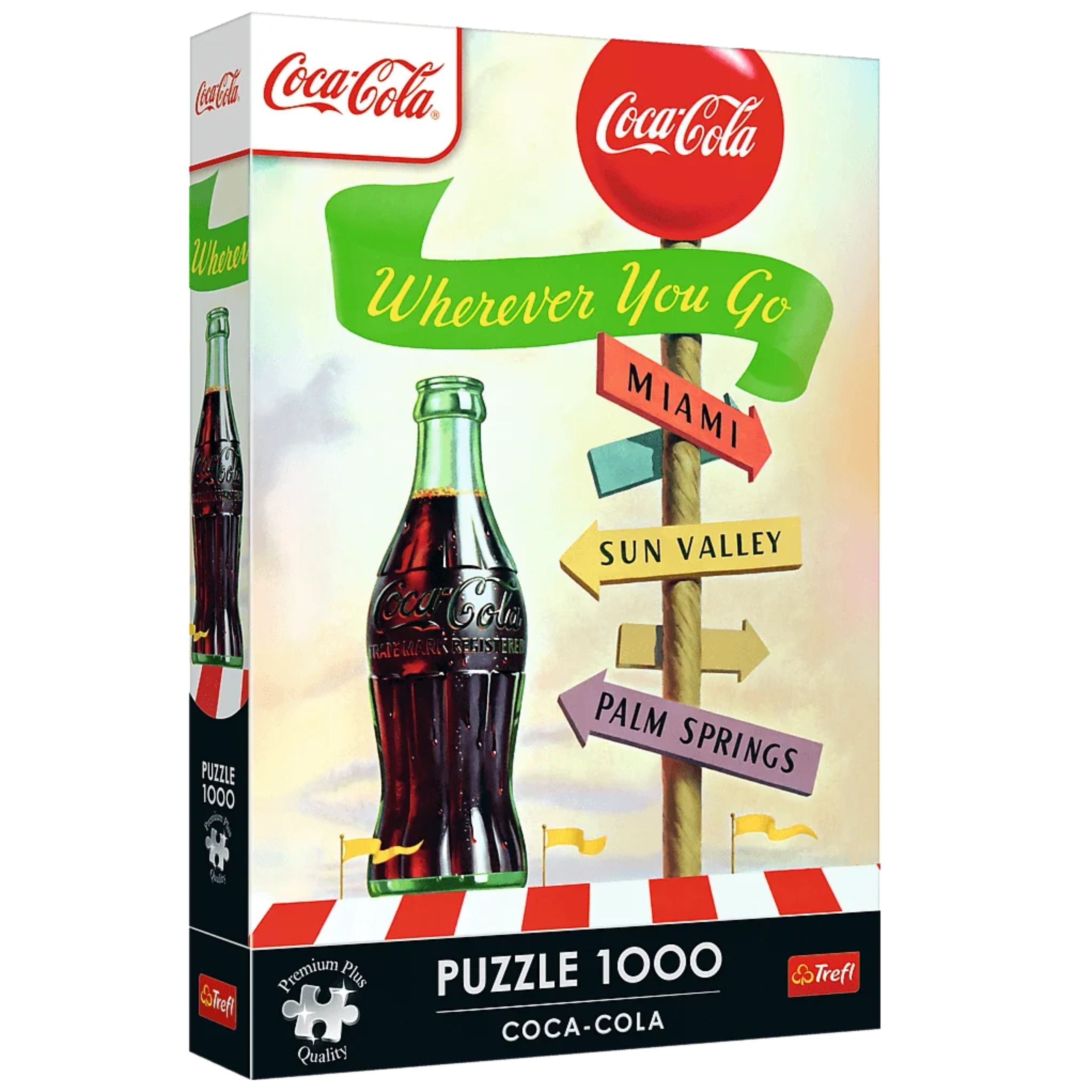 Puzzle - 1000 Premium Plus - Coca-cola: Wherever You Go Trefl 12098