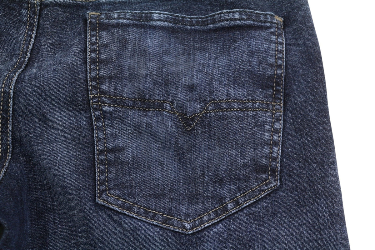 Diesel Stickker 0687m Masculino Jeansblue Bigodes Super Slim Skinny Stretch