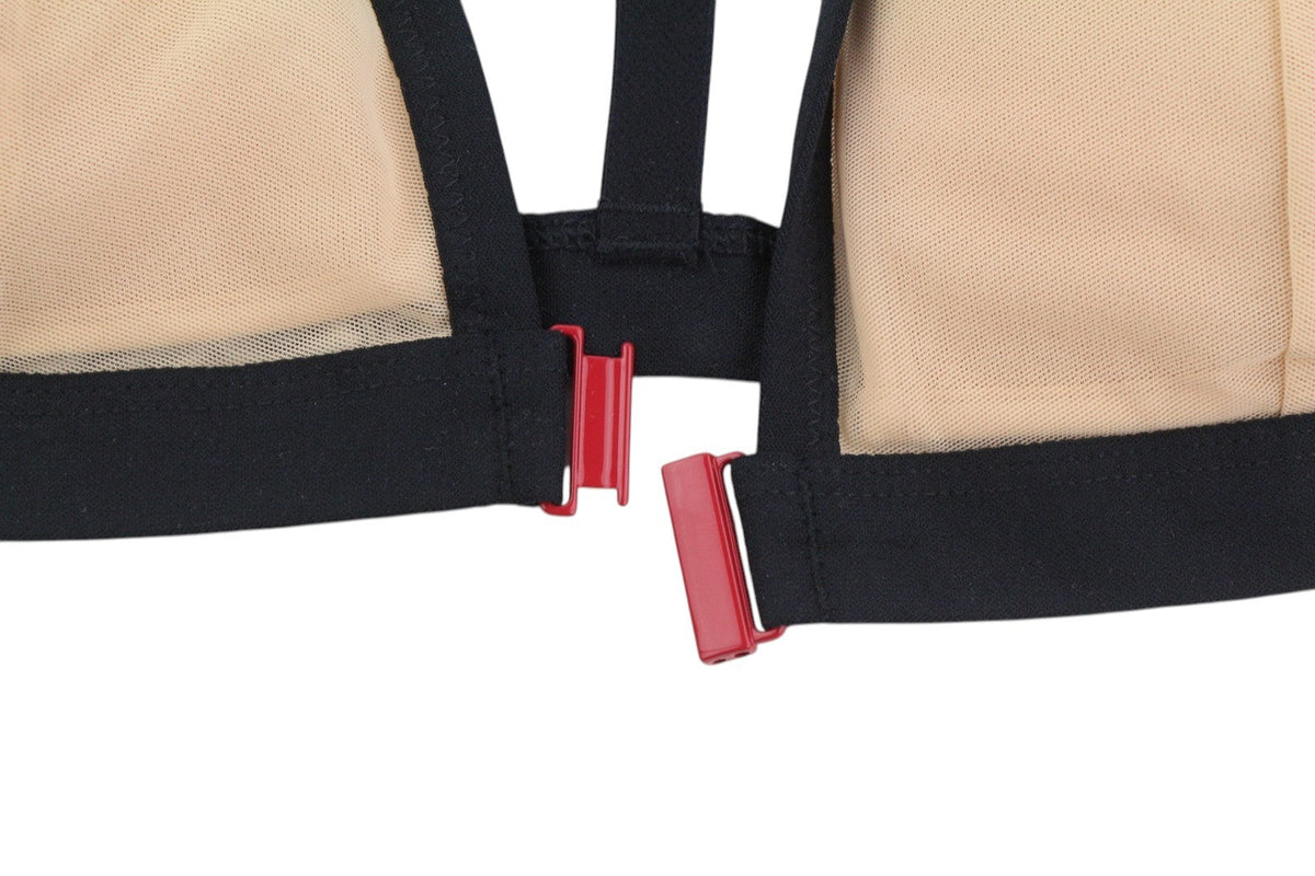 Scandale Le Triangle detail chrbta Elegantné nahé ženy A14 Brafront Clip + 3 vypchávky