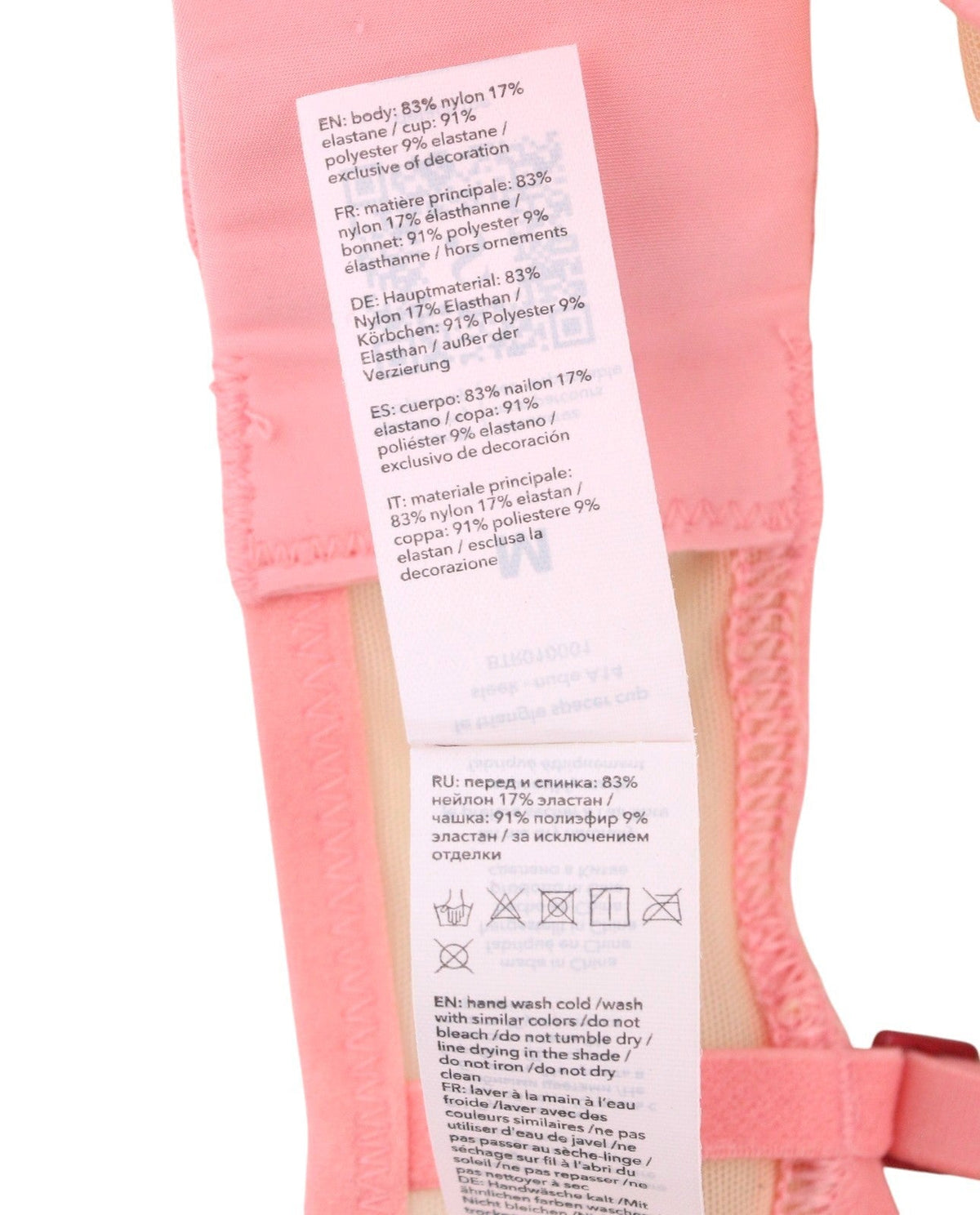 Scandale Le Triangle Spacer Cup Eleganckie, nude A14 Damskie wstawki Bramesh