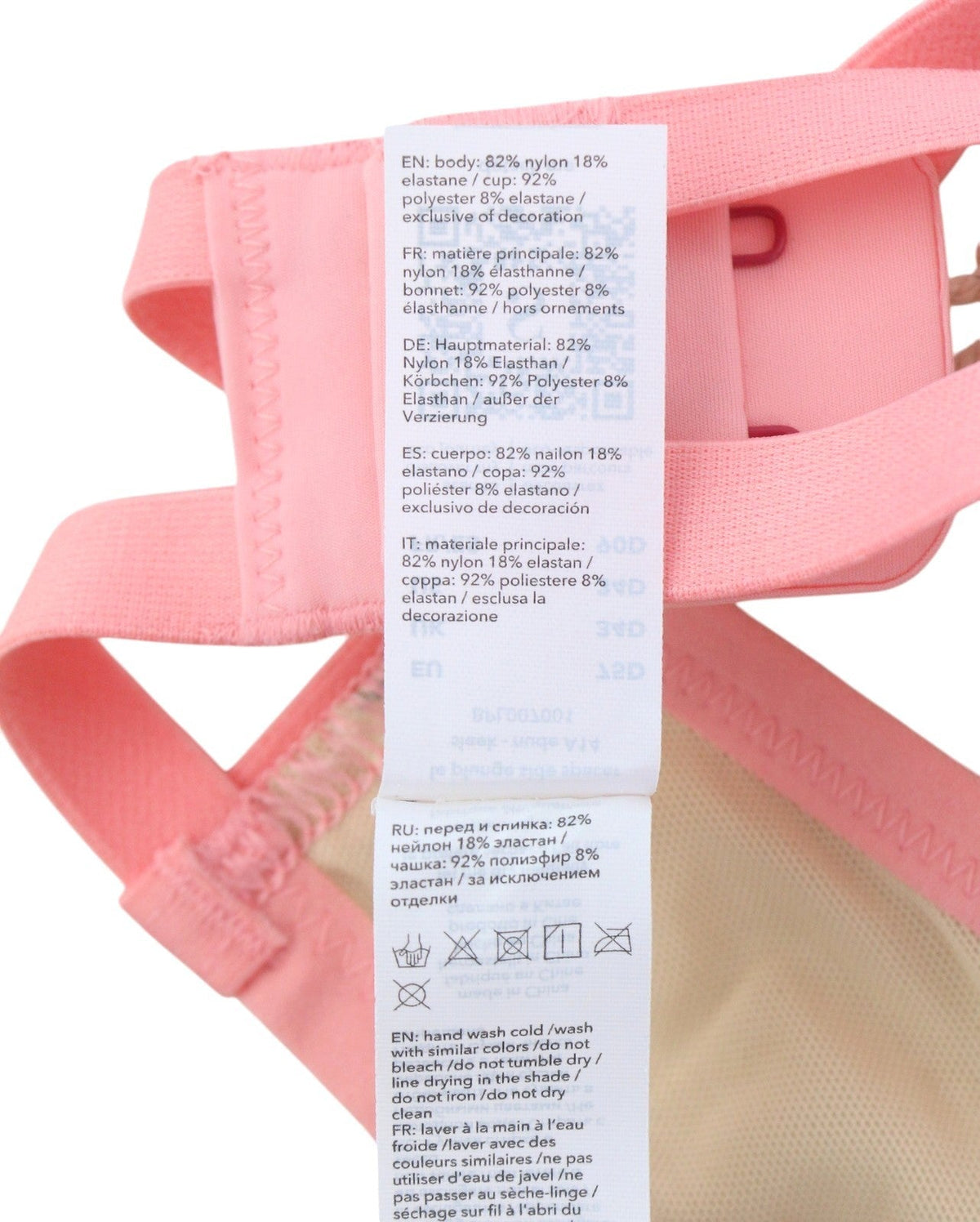 Scandale Le Plunge Side Spacer Sleek-nud A14 Women Brabeige Mesh Details