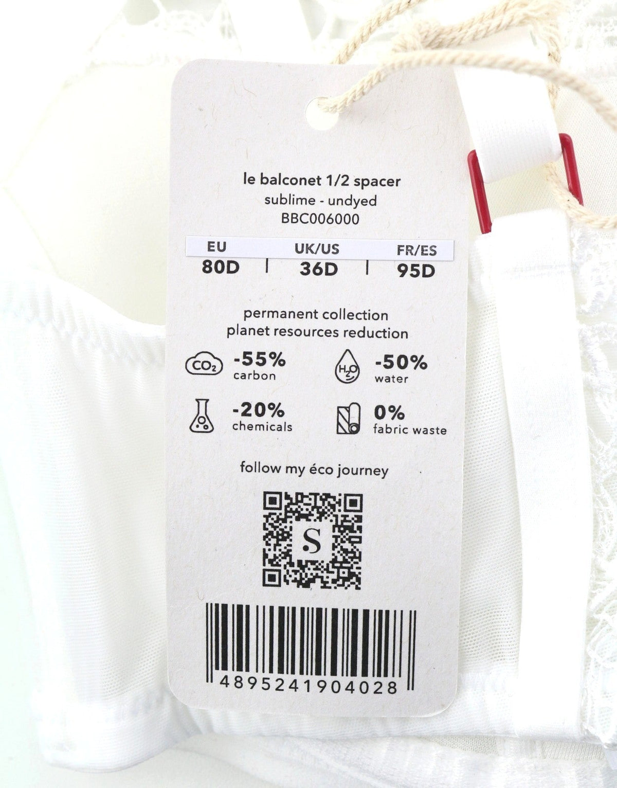 Bra Le Balconet 1/2 Spacer Sublime-undyed