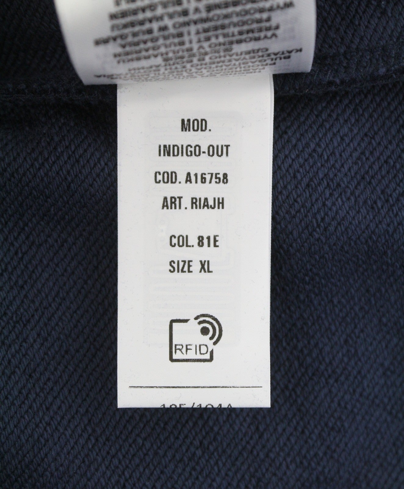 Sweatshirt Indigo-out
