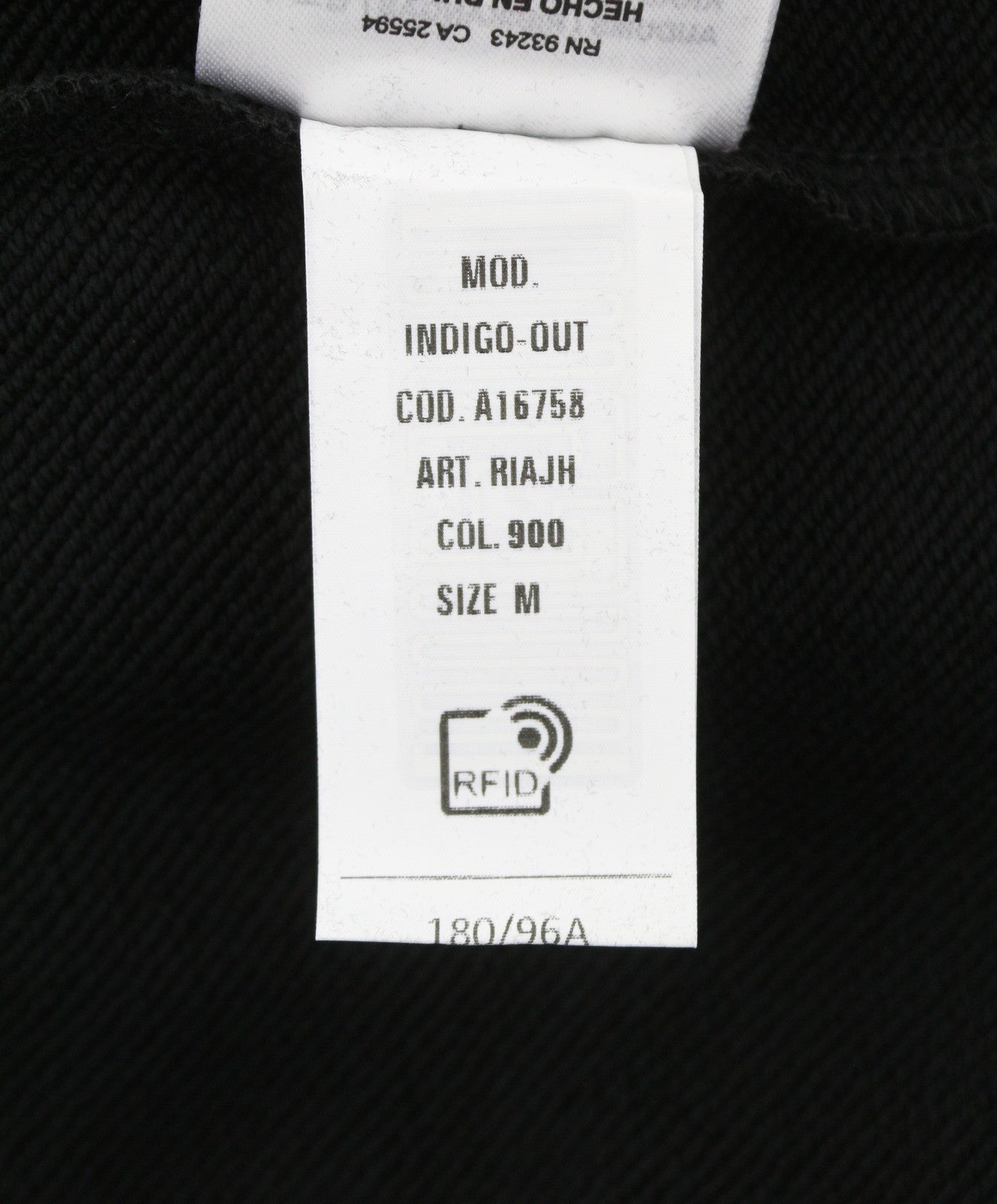 Diesel Indigo-out Men Sweatshirtblack Crew Neck Fluffy Lógó Pull On Rrp175