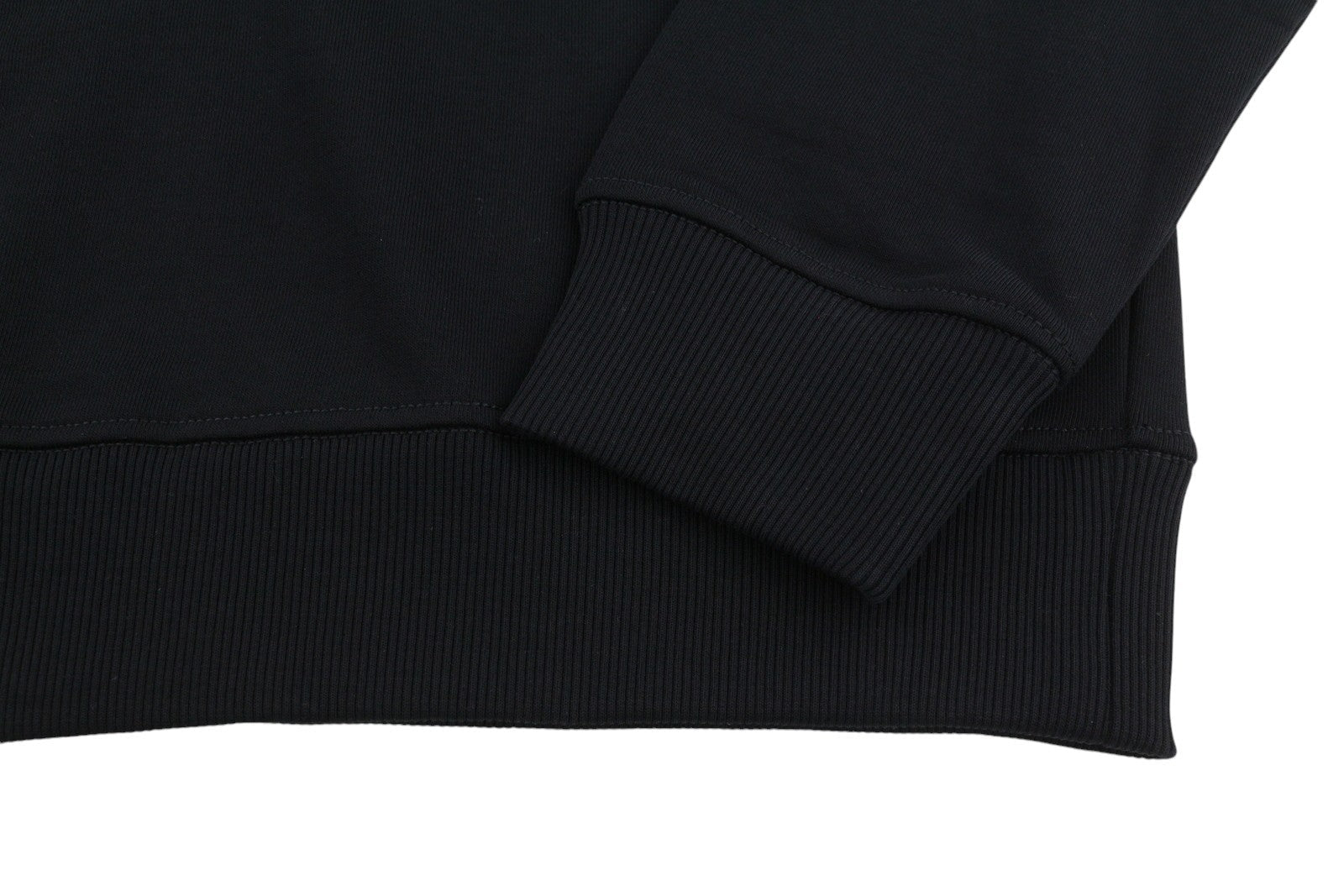 Diesel Indigo-out Pánská mikinačerná Crew Neck Fluffy Logo Pull On Rrp175