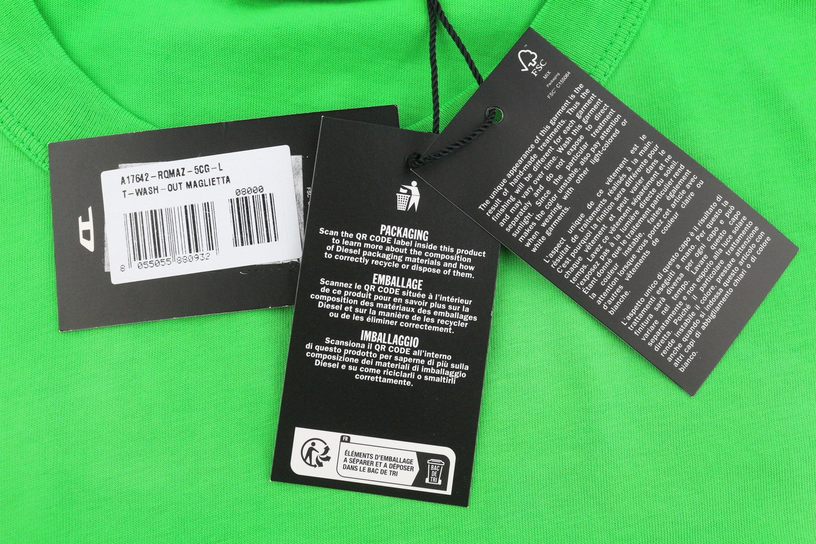 T-shirt T-wash-out