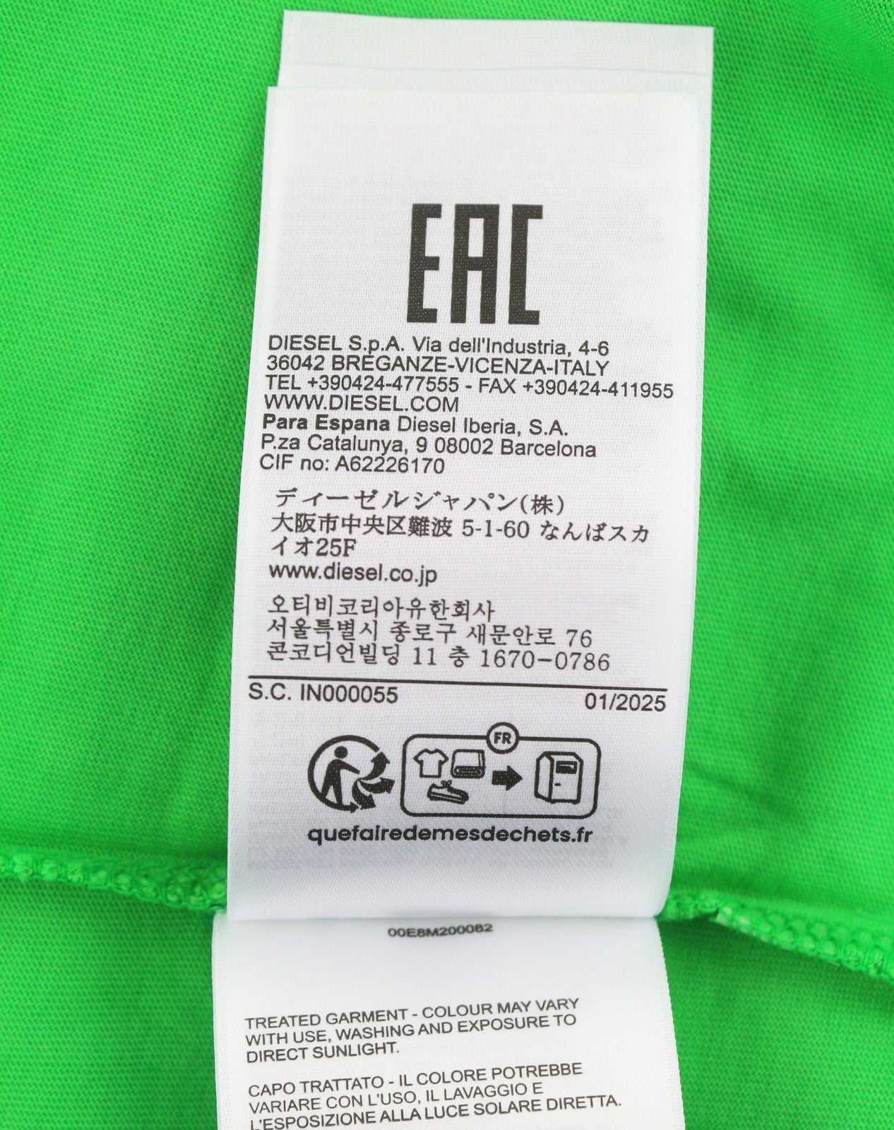 T-shirt T-wash-out