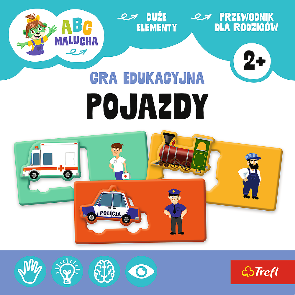 Game - Vehicles - Toddler Abc - Trefl 02907