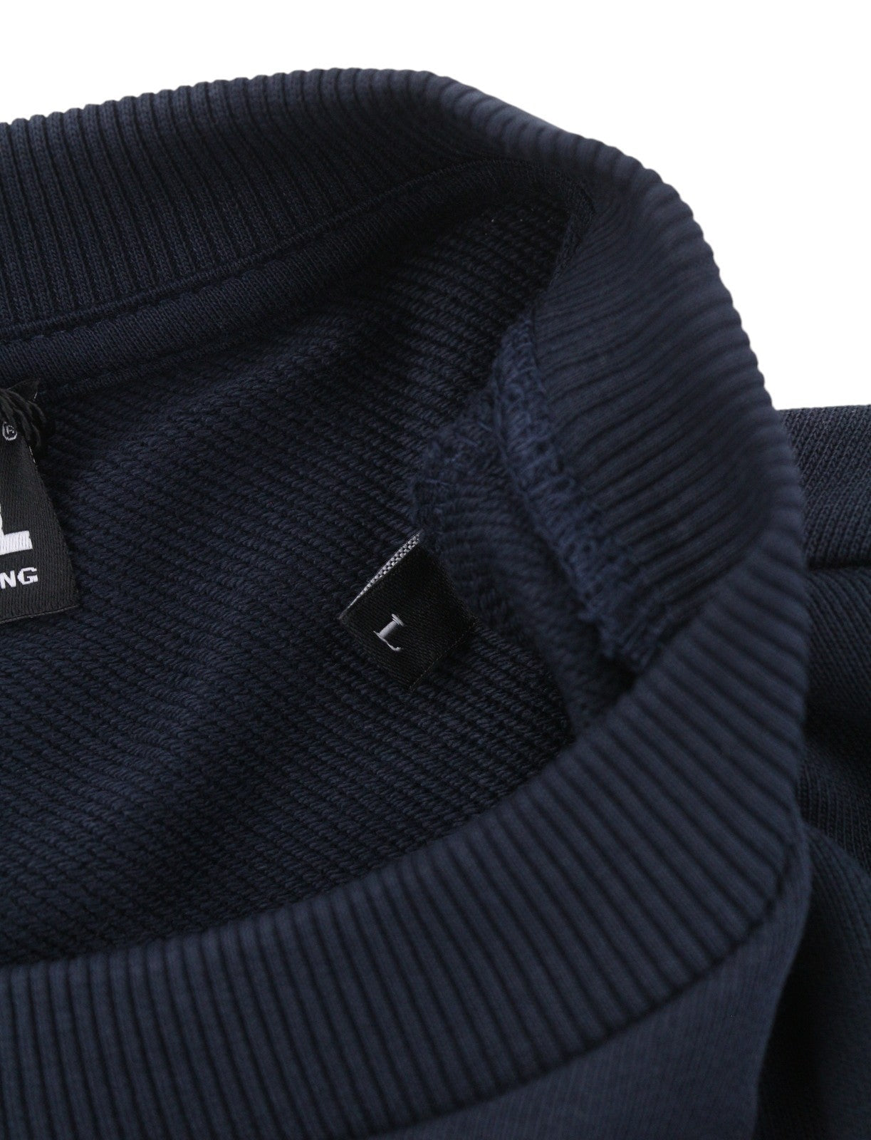 Diesel S-girk 250238 Off Masculino Moletom Azul Gola Redonda Manga Longa Pull On
