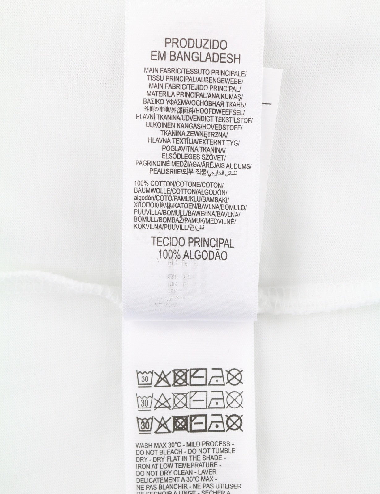 Diesel T-just 260141 Off Pánské tričkobílé Crew Neck Tricot Krátký rukáv