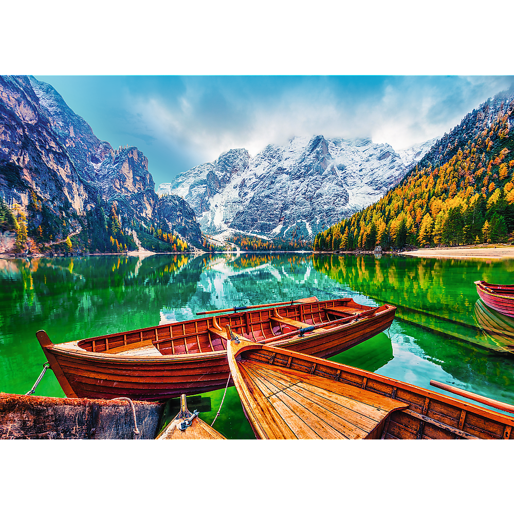 Puzzle – 500 – Lake Braies Italy Trefl 37486