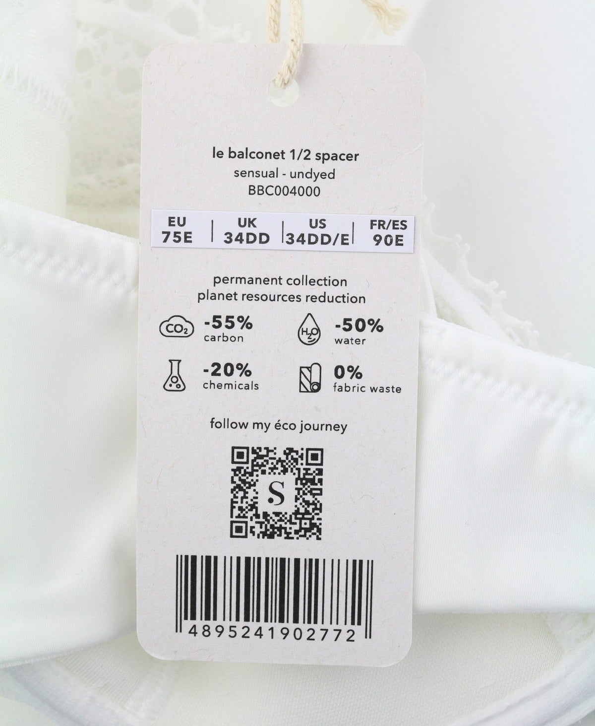 Bra Le Balconet 1/2 Spacer Sensual-undyed