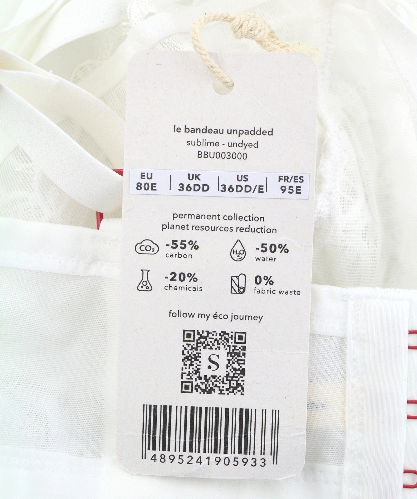 Bra Le Bandeau Unpadded Sublime-undyed