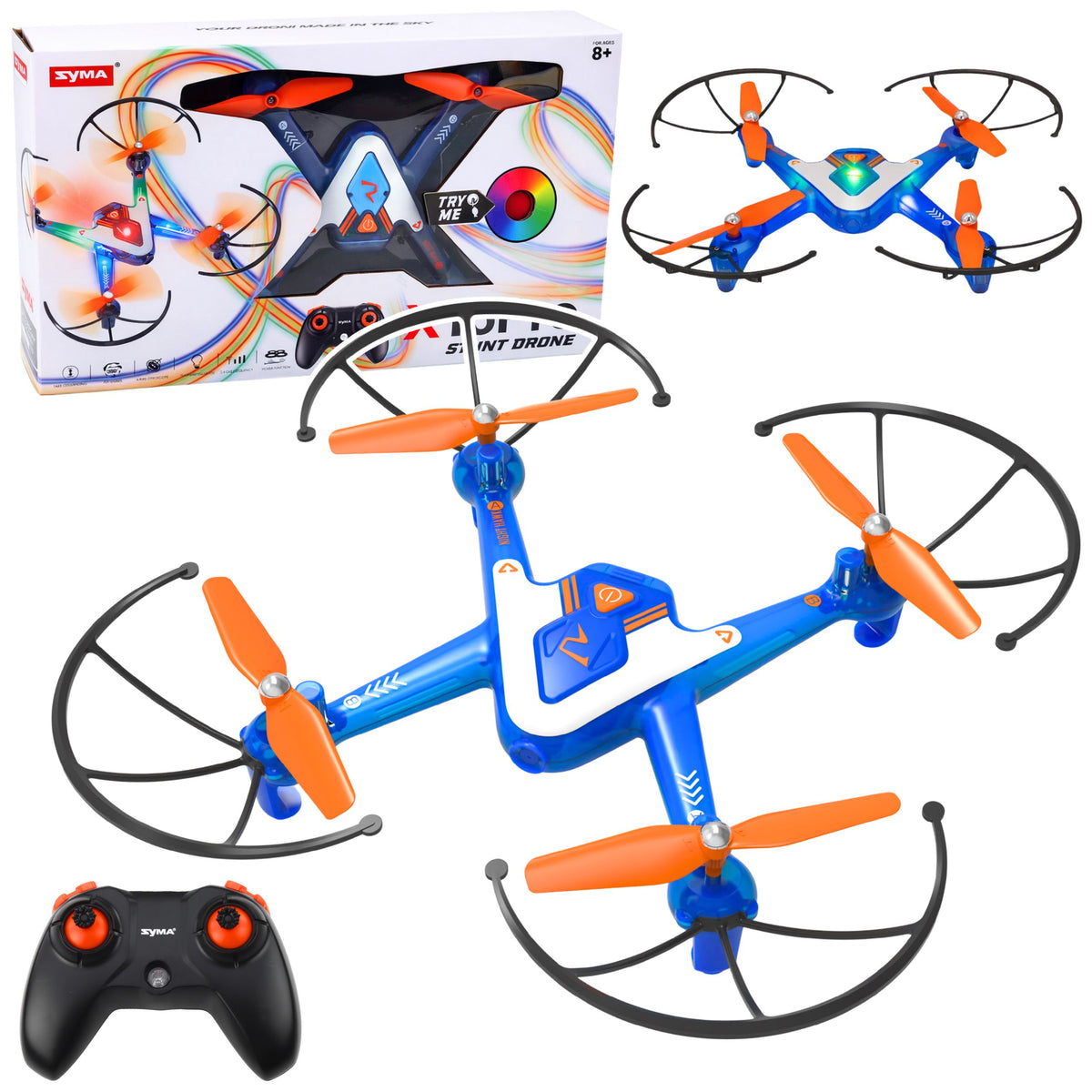 X15 Pro Stunt Aerobatic Drone Remote Controlled Rc Optical Positioning