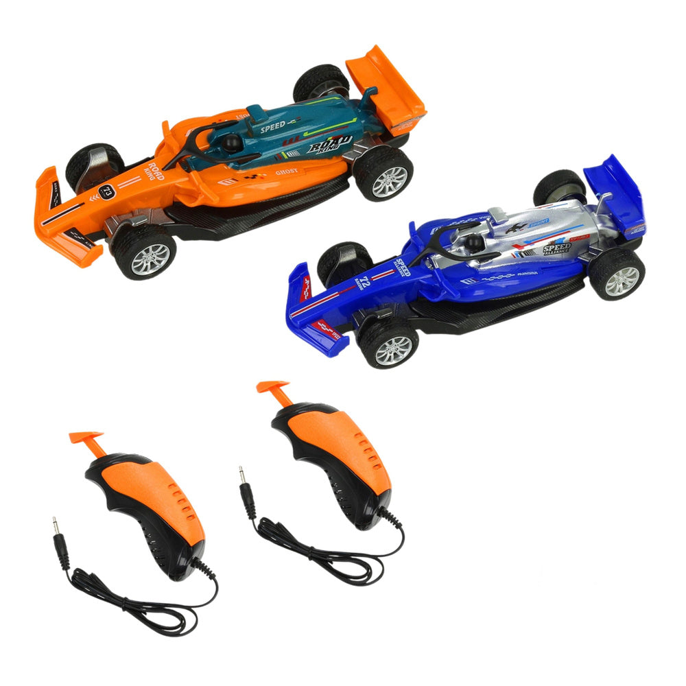 3v1 RC pretekárska dráha s osvetlenými slučkami ovládače pre autá 560 cm
