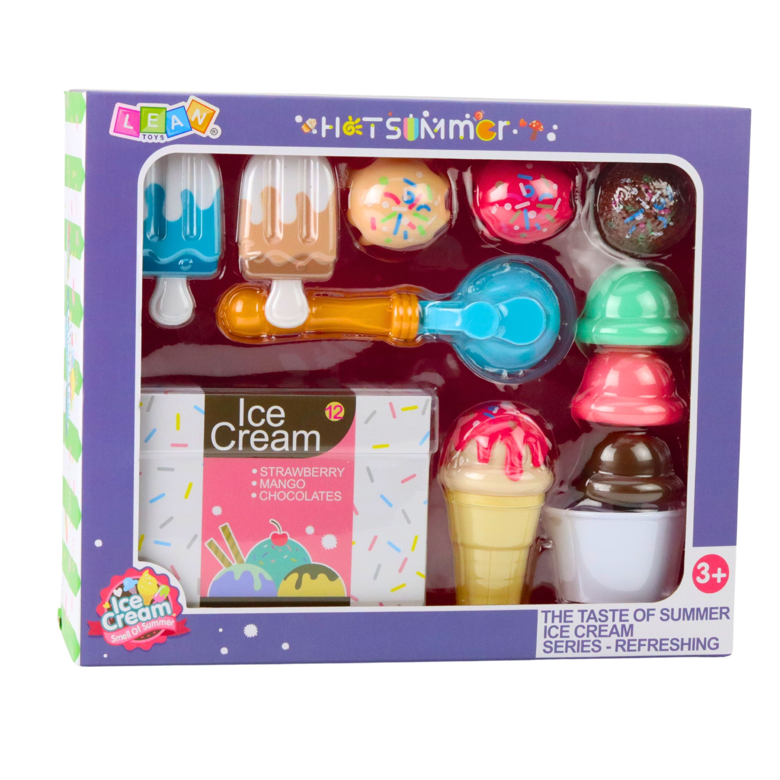 Sweets Set Ice Cream For Children Ice Cream Spoon Box 14 Pcs.