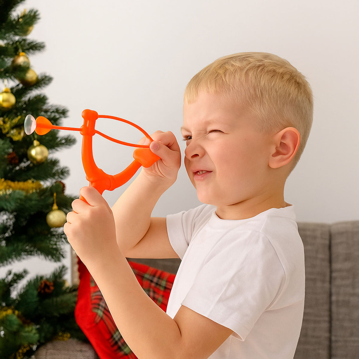 Shooting Set Skill Game Slingshot Darts With Suction Cups 3 Pcs.