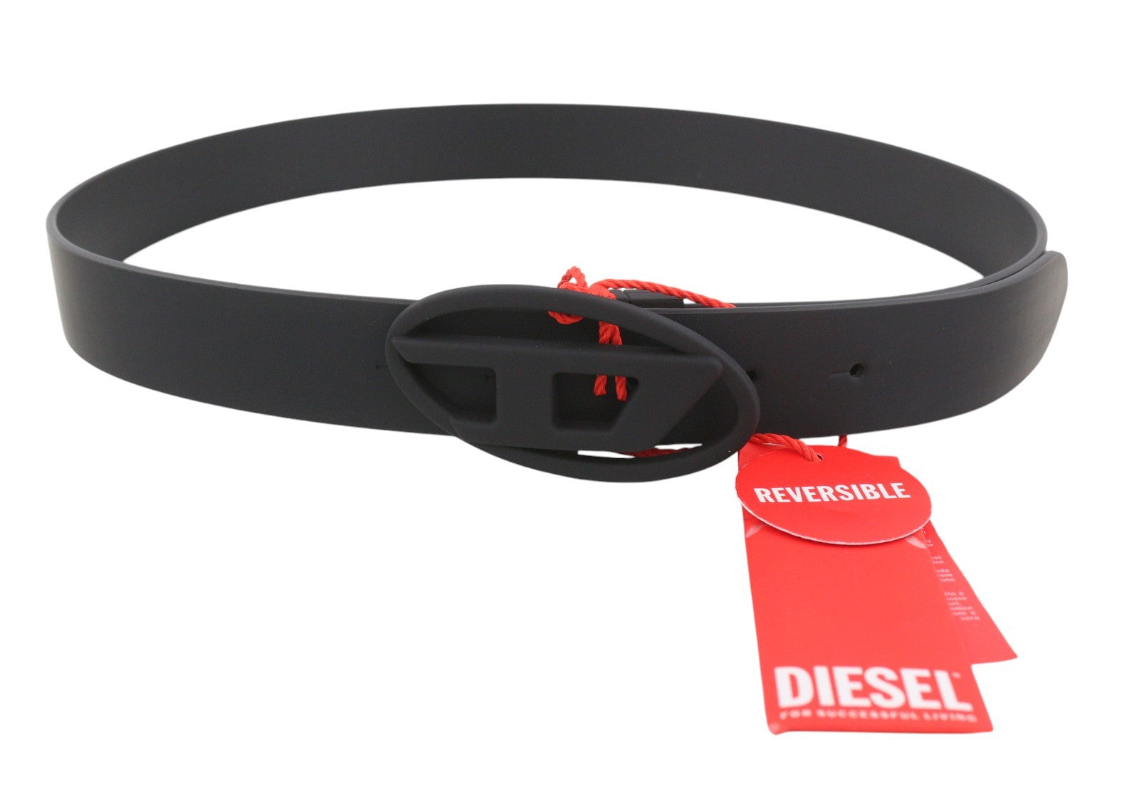 Diesel B-1dr W Rev Ii Дамски колан, черна кравешка кожа, реверсивен Rrp165