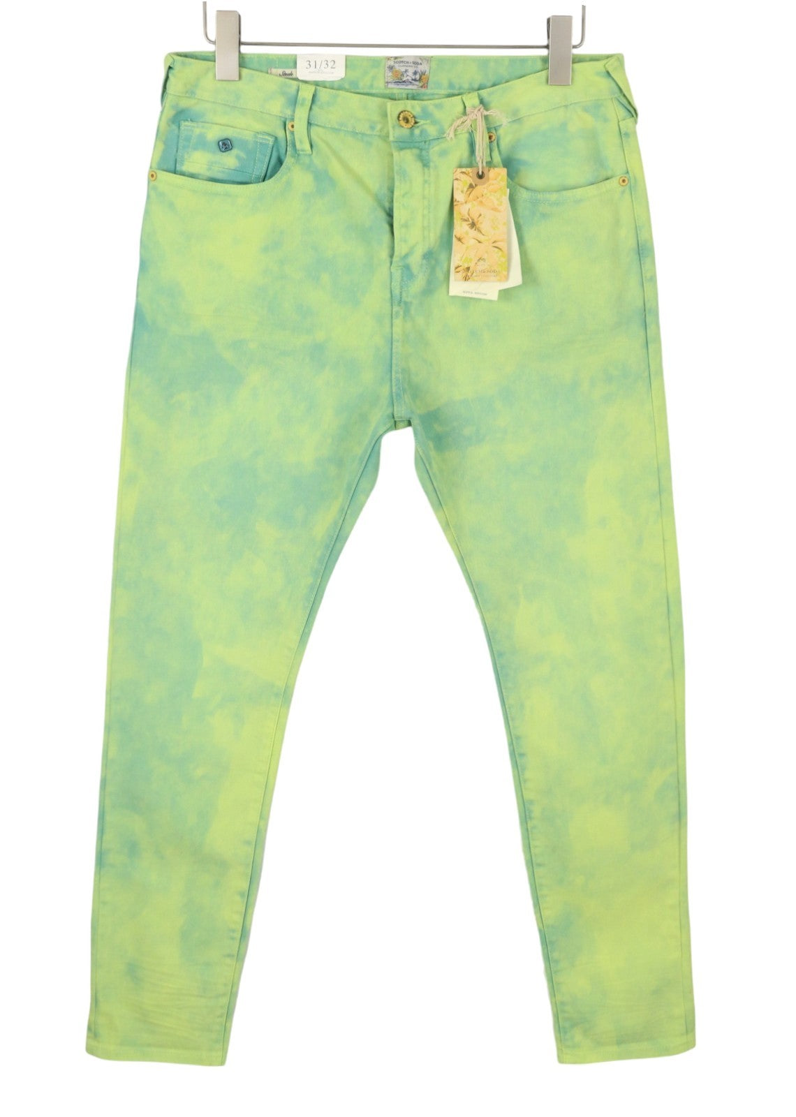 Green Denim Jeans