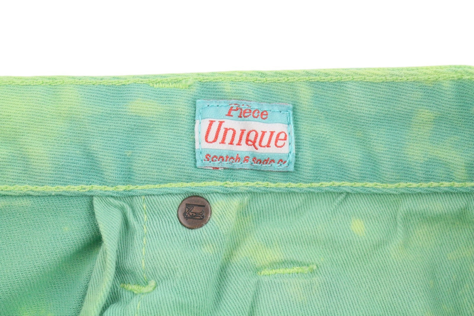 Green Denim Jeans