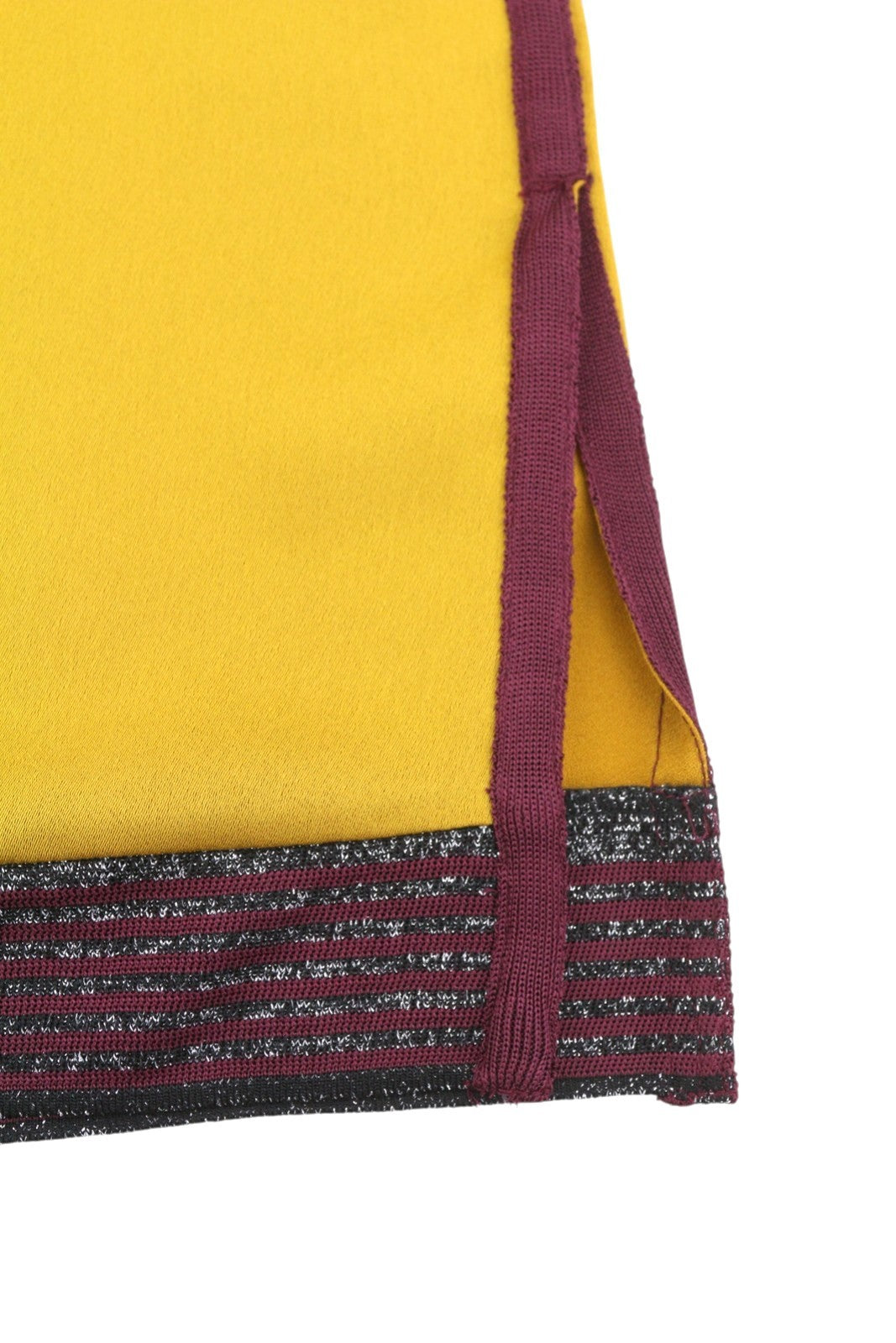 Yellow Polyester T-shirt