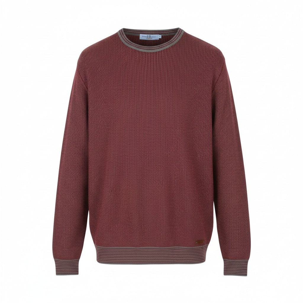 Harmont & Blaine Pull en laine mélangée à motifs rouge 2xl pour homme