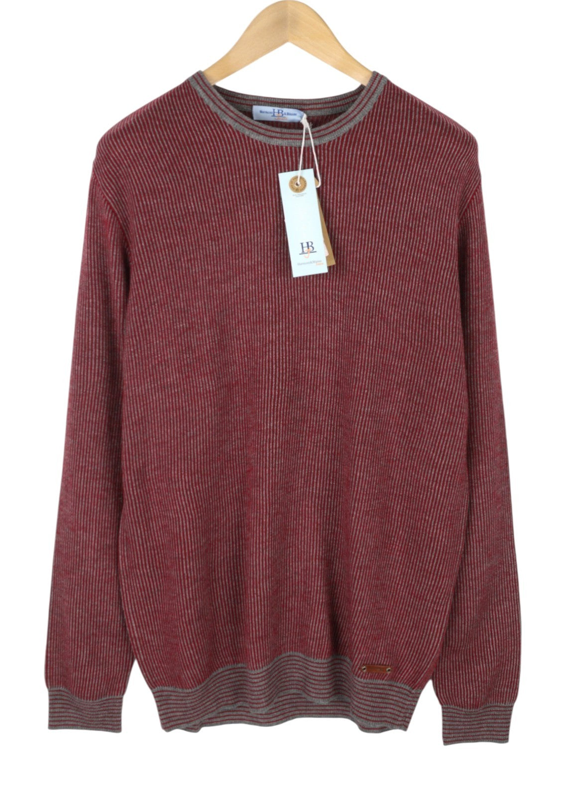 Harmont & Blaine Pull en laine mélangée à motifs rouge 2xl pour homme