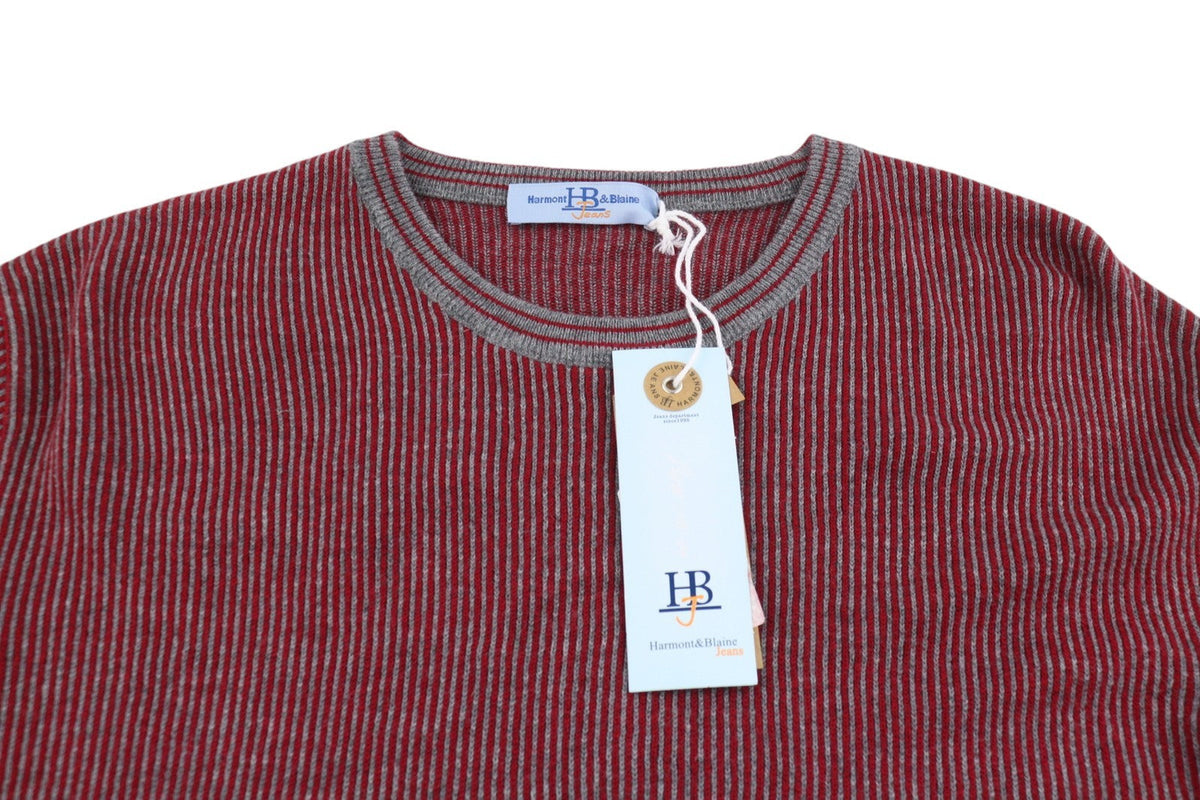 Harmont & Blaine Pull en laine mélangée à motifs rouge 2xl pour homme