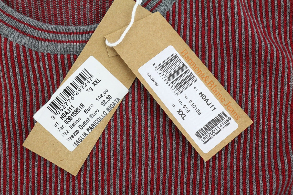 Harmont & Blaine Pull en laine mélangée à motifs rouge 2xl pour homme