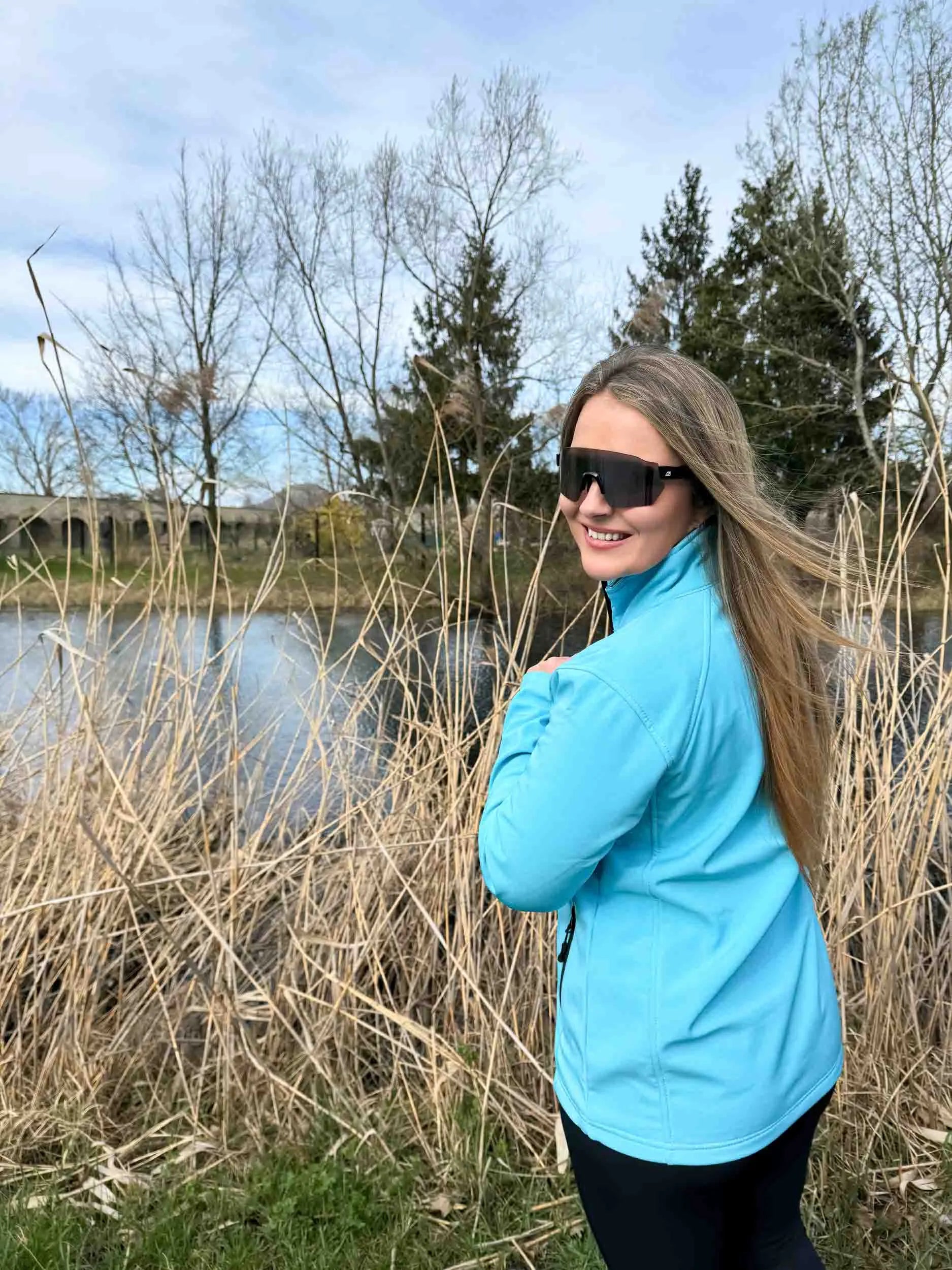 Seaicéad softshell na mban uniwear turquoise xl