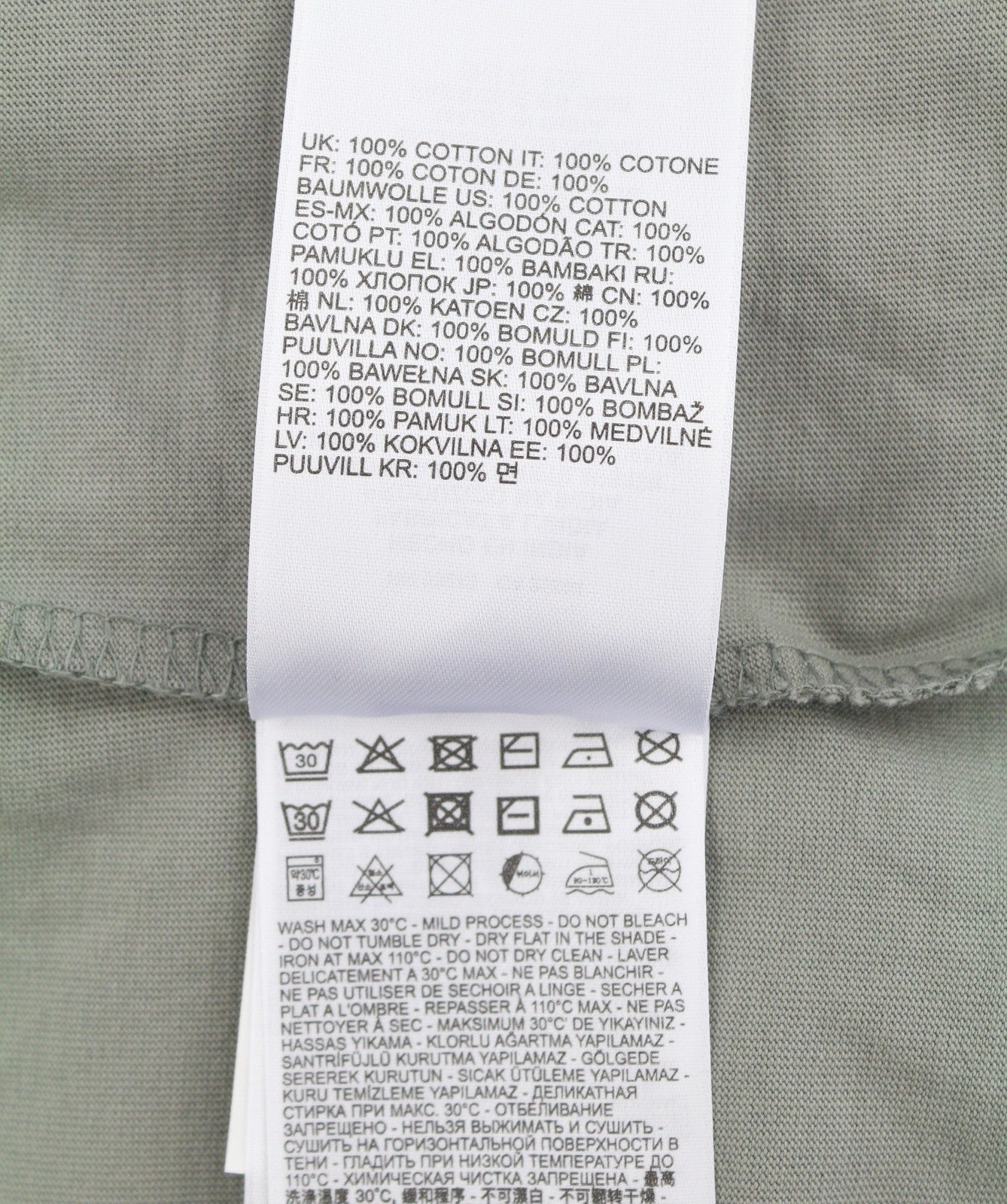 Diesel T-boxt-r23 Men T-shirtgrey Tricot Oversized Crew Neck Short Sleeve