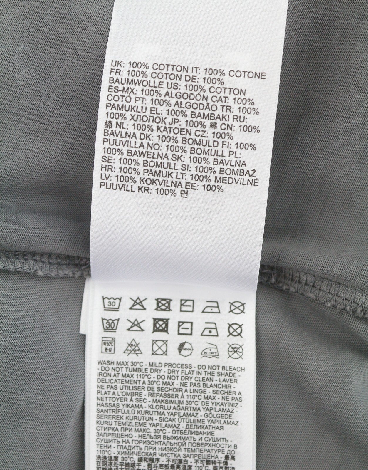T-shirt délavé