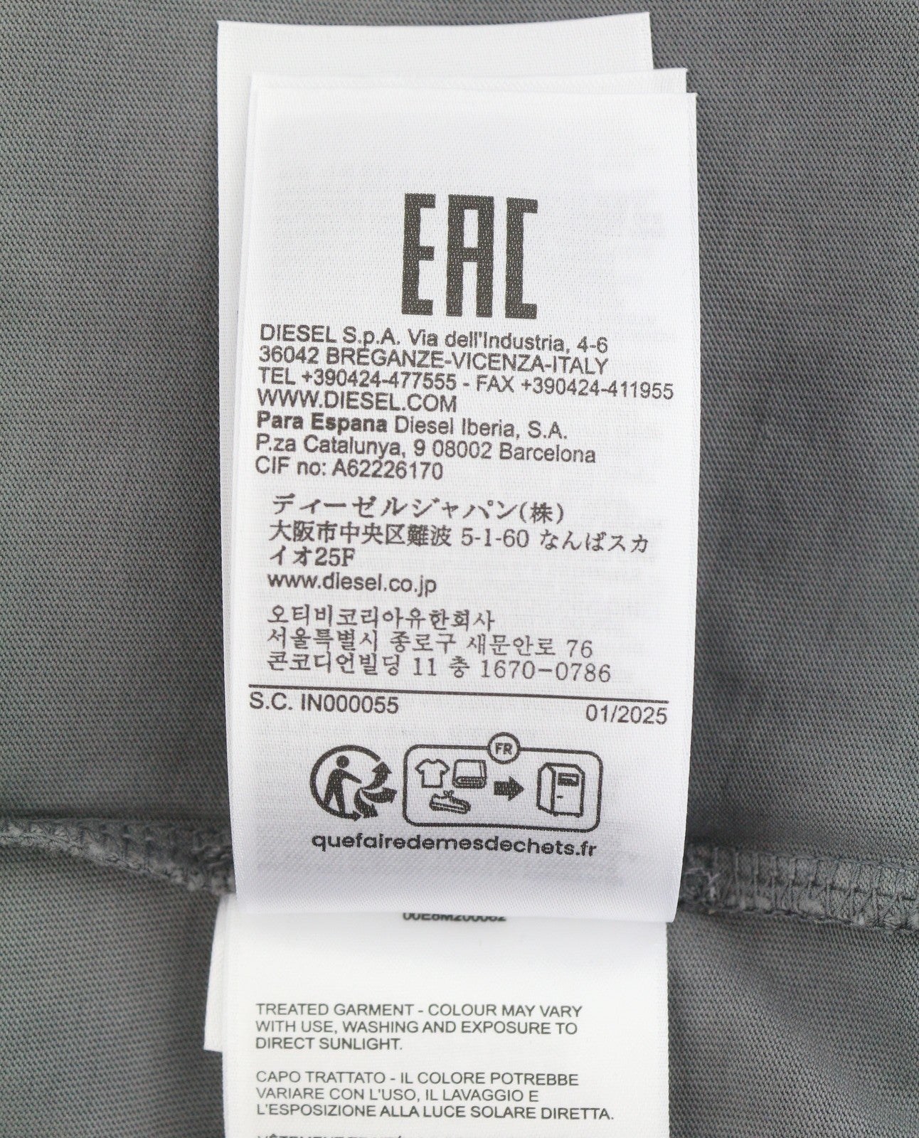 T-shirt délavé