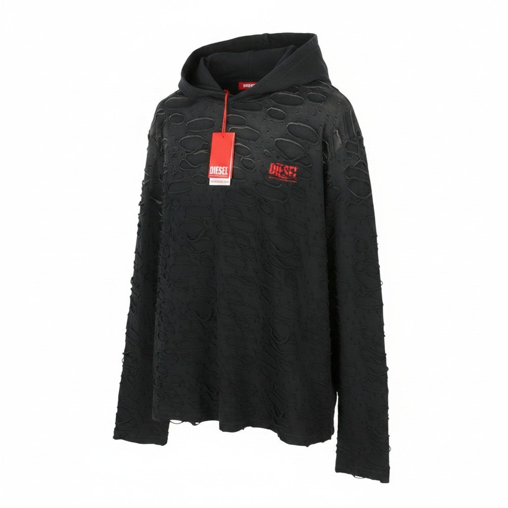 T-shirt T-crane-ls-hood