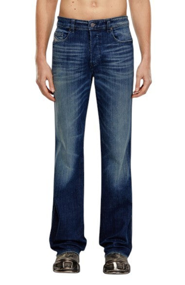 Diesel 1998 D-buck 09h35 Мъжки дънкиСини избелели тънки ботуши Rrp175