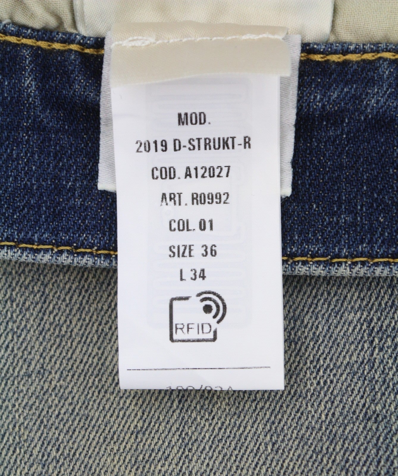 Jeans 2019 D-strukt R0992