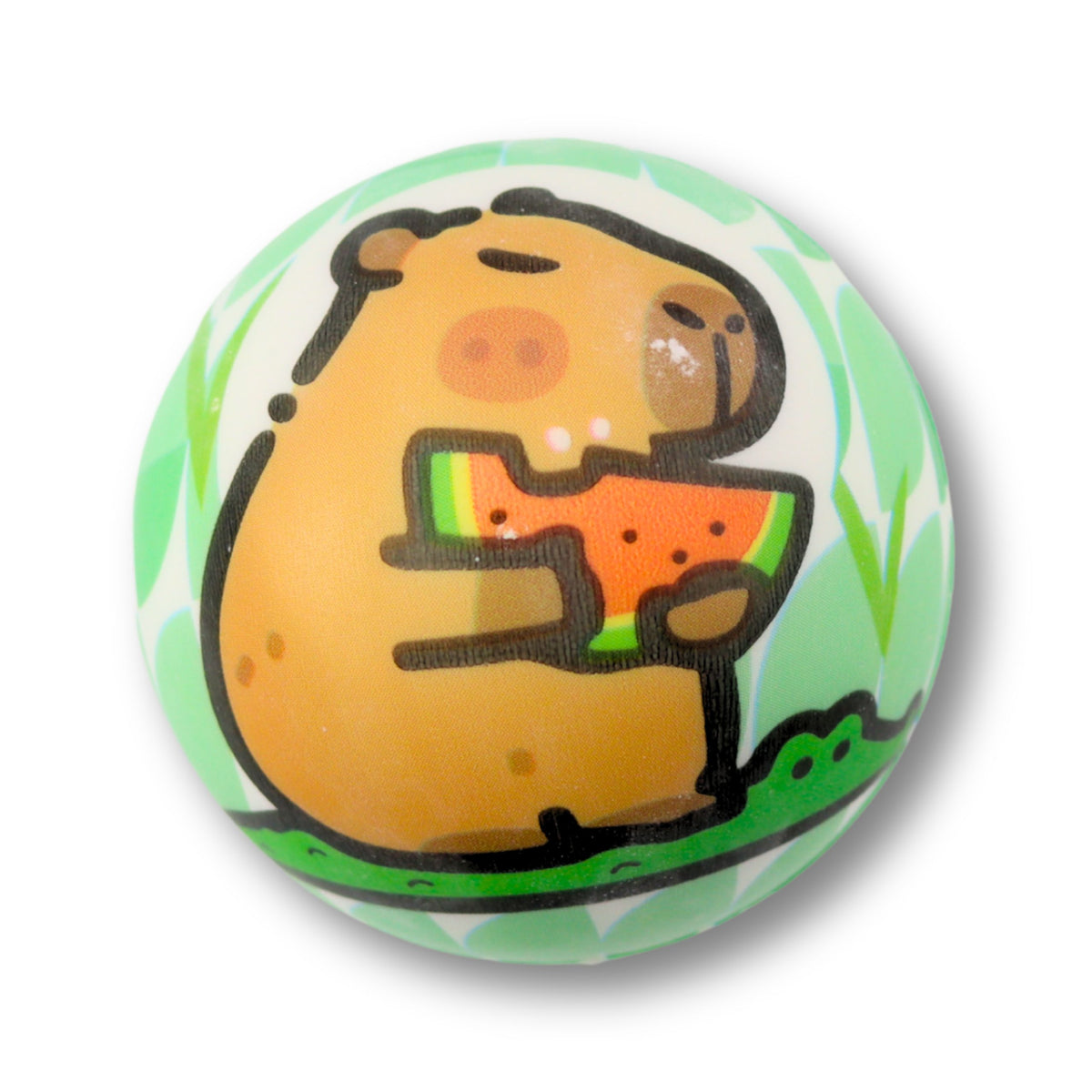 Foam Ball For Bouncing Fun Capybara 6.5 Cm