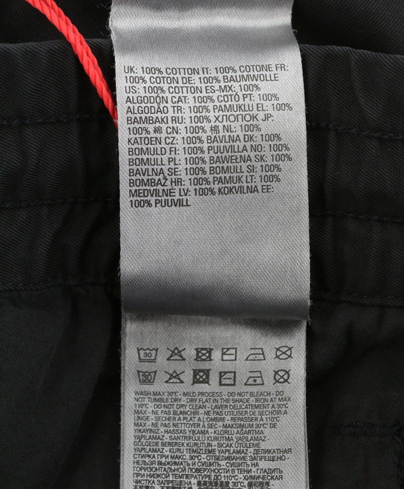 Diesel P-danzel Men Trousersw34 Black Utility Relaxed Leg Cargo Rrp275