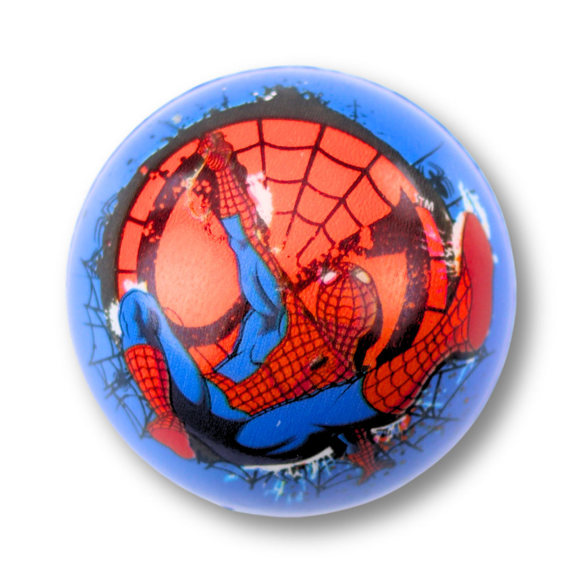 Foam Ball For Bouncing Fun Superhero Spider 6.5 Cm