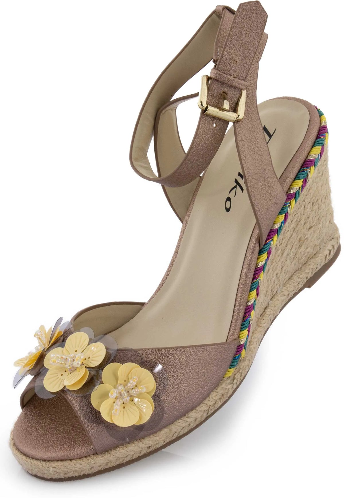 Dameszomerschoenen Tamiko Bruin