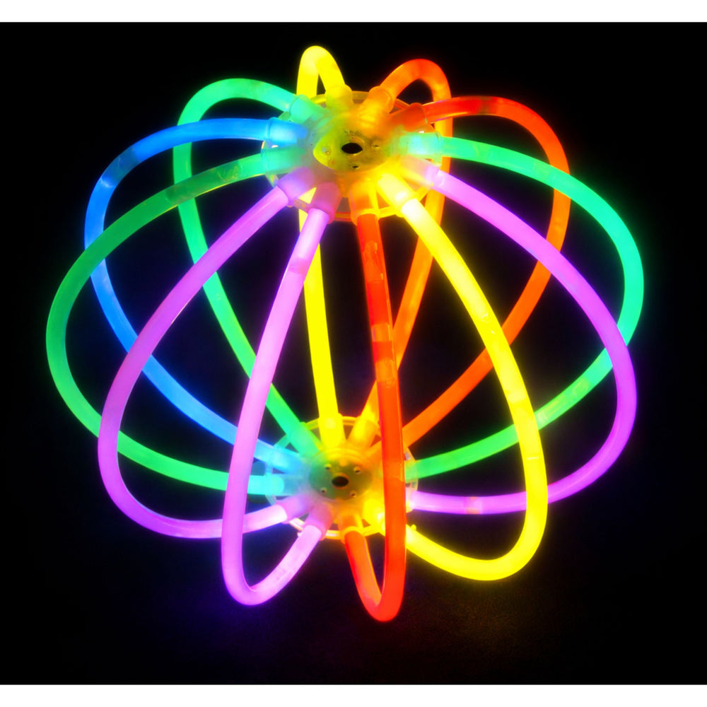 Fluorescent Ball Glow In The Dark Neon Stick 12 Sticks