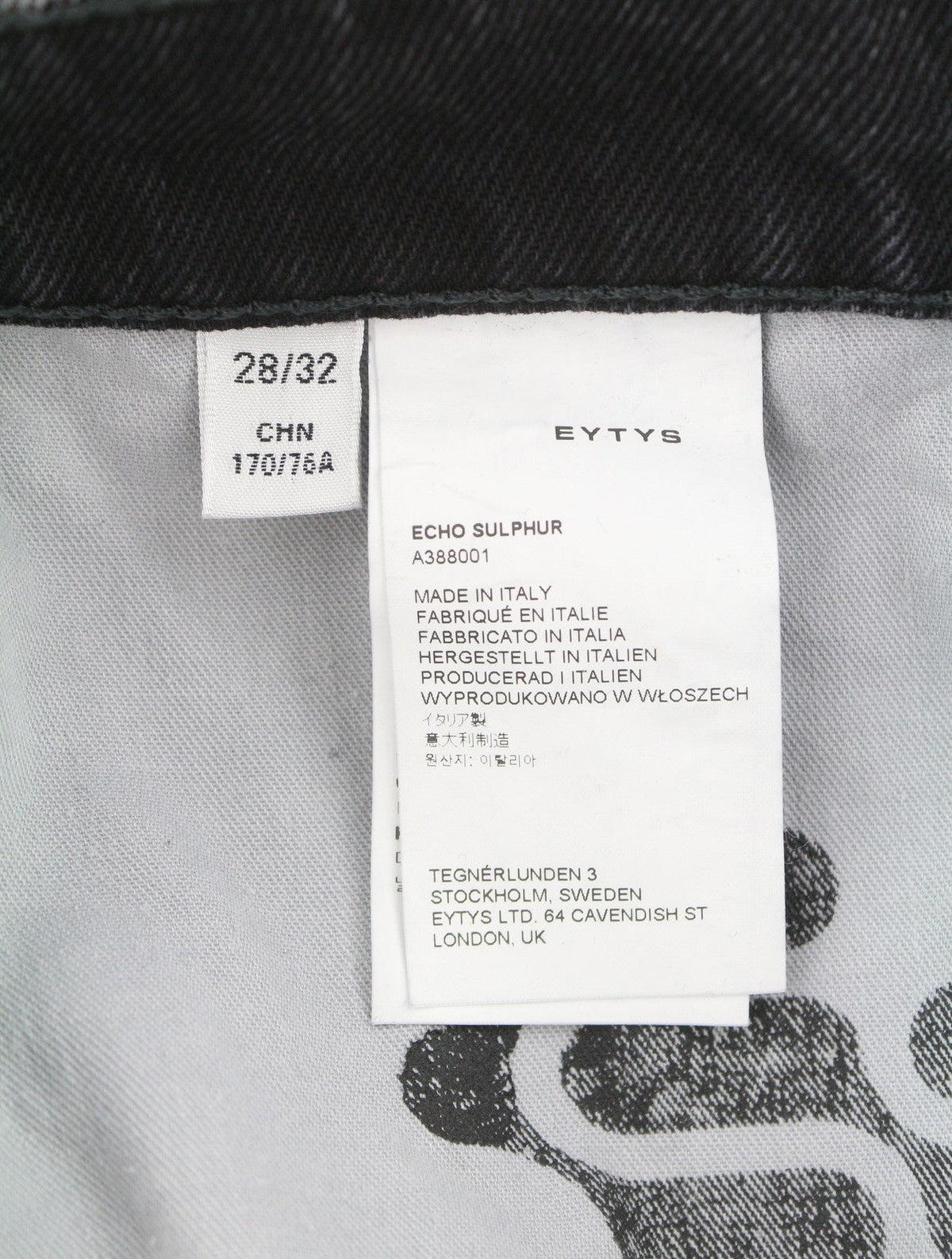 Jeans Echo Sulphur Ultra Baggy Fit